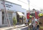 Incendio en la sede de la Unión de Educadores de Cañuelas