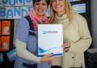 Marisa Fassi, luego de la confirmación de su candidatura continuó con la agenda educativa en Los Pozos