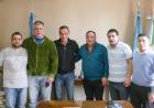 Reunión entre el intendente con integrantes de la UOM