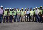 ARRIETA JUNTO CON EL MINISTRO KATOPODIS RECORRIERON LA OBRA DE LA AUTOPISTA  PILAR-PERGAMINO