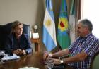 La intendenta Fassi recibió al titular de Fesimubo