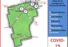 COVID-19: Cañuelas pasó a tener 5 casos activos en el distrito - Mapa de contagio al 3 de junio