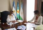 Fassi recibió a Malena Galmarini