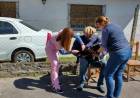 Vacunación antirrábica en el barrio Buen Pastor