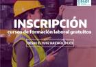 Abrirán la inscripción para realizar cursos gratuitos de formación laboral