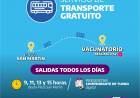 Comenzará a funcionar un transporte gratuito para asistir al vacunatorio de Máximo Paz