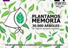 Este 24 de Marzo Cañuelas se suma a la campaña “Plantamos Memoria”