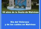 39 años de la Gesta de Malvinas