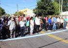 INAUGURAN LA OBRA DE ASFALTO DE LA AVENIDA SAN JUAN Y EL CORREDOR SANITARIO EN LA CALLE RAWSON