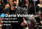 El tenor Darío Volonté invitado para los 40 años de Malvinas
