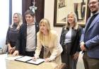 Marisa Fassi firmó nuevo convenio leasing con Kicillof y Cuattromo 