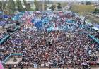 Kicillof cerró en Avellaneda el multitudinario acto de "MDF"