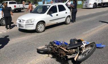 Accidente fatal enfrente a la parrilla "Lo de Beto"