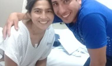 Carolina Pascaud fue dada de alta