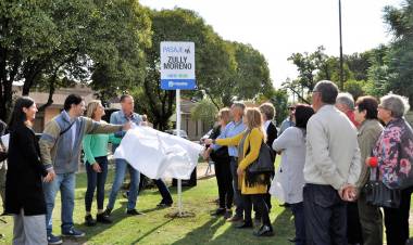 Merecido homenaje de la comuna a Zully Moreno