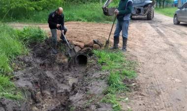 Tareas de mantenimiento urbano tras las lluvias