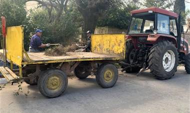 Continúa el mantenimiento urbano