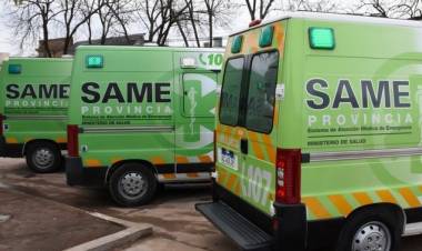 Comunicado de prensa del gobierno Municipal por la llegada del SAME