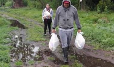 Continúa la asistencia por el temporal