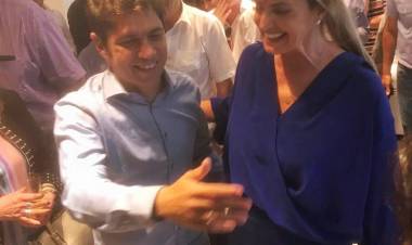 Marisa Fassi en la presentación del Gabinete provincial