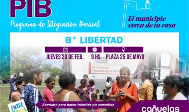 El PIB llega al barrio Libertad