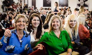 Marisa Fassi participó de un acto en la Casa Rosada