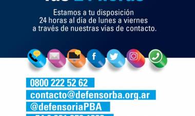 Las delegaciones de la Defensoría cierran sus puertas hasta abril