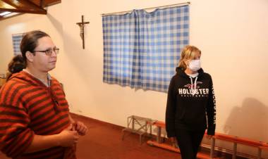 La intendente visitó la Casa de Retiros de las Hermanas Dominicas