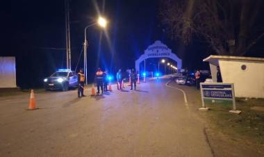 Uribelarrea: operativo especial por el fin de semana largo