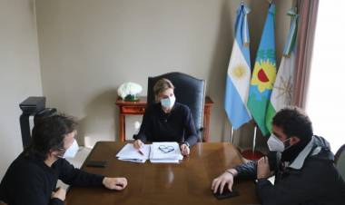 La intendenta recibió al presidente del Mercado Central