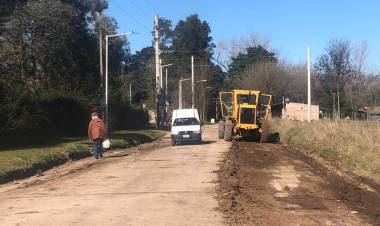 Extienden las tareas de saneamiento en distintos barrios del distrito