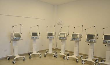 COVID-19: El Hospital Regional sumó 15 nuevos respiradores
