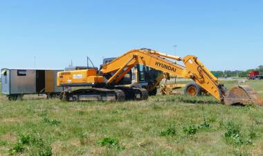 Comienzan las obras de la rotonda de ruta 6 y 3