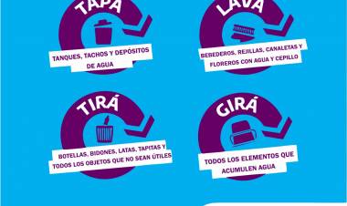 Continúan las tareas para prevenir el Dengue