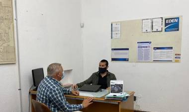 El Municipio se reunió con la empresa EDEN