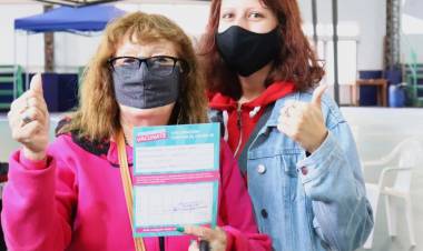 En Cañuelas, ya se vacunó el 93 % los mayores de 60 años