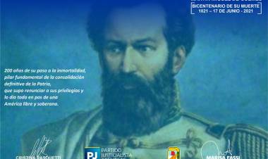 Homenaje a Martín Miguel de Güemes 