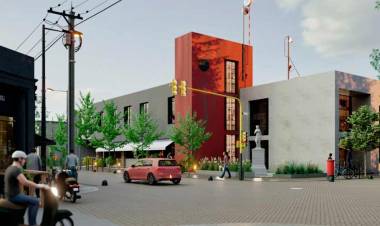 Funcionarios del oficialismo se expresan sobre la obra de intertrabado en la Avenida Libertad