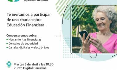 Banco Provincia ofrecerá una charla de Educación Financiera para jubilados y jubiladas