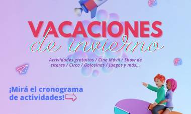 Vacaciones de invierno: Cine móvil, funciones de circo y obras de títeres para todos y todas