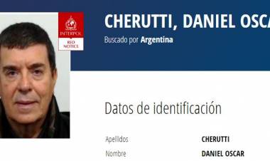 Interpol libra el pedido pide captura internacional para el hermano de Miguel Ángel Cherutti