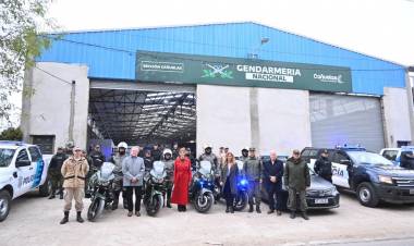Se inauguró el Escuadrón de Gendarmería para fortalecer la seguridad local