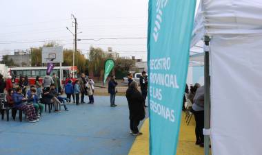 Operativo de documentación gratuito en barrios y localidades