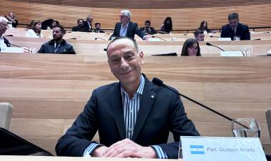 GUSTAVO ARRIETA FUE ELEGIDO VICEPRESIDENTE DEL PARLASUR POR ARGENTINA 