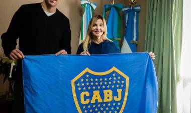 MARISA FASSI RECIBIÓ A AGUSTÍN “PIPI” BARREIRO, CAMPEÓN DE AMÉRICA