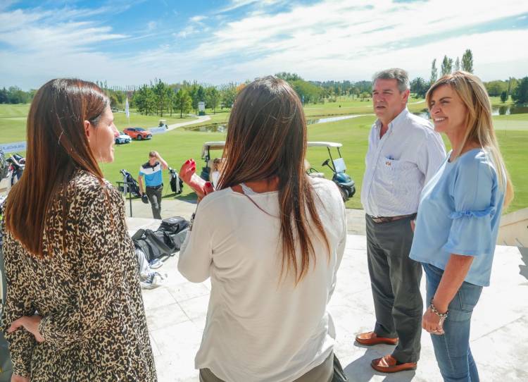Presentación del certamen internacional de golf que se jugará en Cañuelas