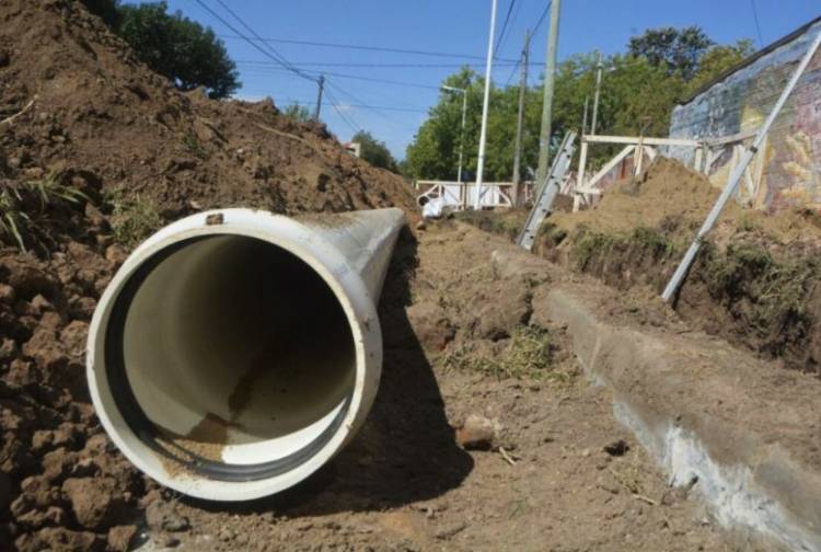 El municipio fiscalizará las obras de cloacas