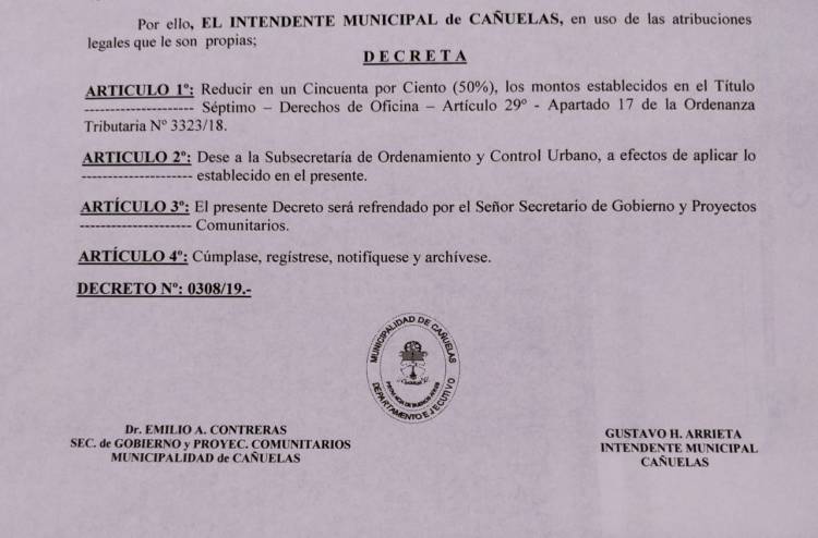 El municipio adopta la reducción de tasas en el servicios de traslado
