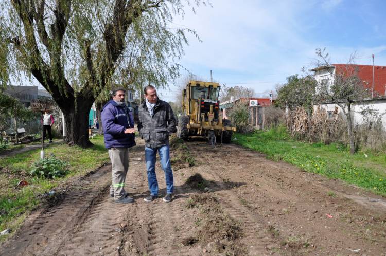 Avanzan las obras en Máximo Paz