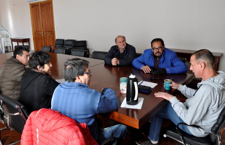 Reunión de trabajo con bomberos de Alejandro Petión